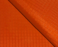 Ткань Оксфорд 600 WR/PU Рип-Стоп 200+/-10гр.м2 гладь (Оранж люминисцетный 02 S)