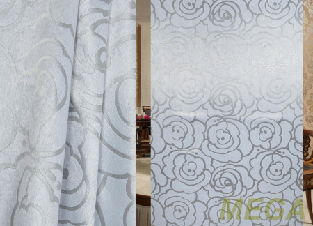 Ткани портьерные Жаккард Блэкаут JL BKJ1459-02/150 Bl