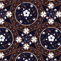 Полотно трикотажное Кулирка 30/1 набивная в рулоне  в Волгограде