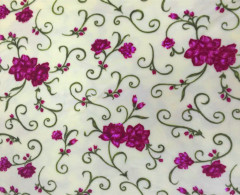 Ткань Ультра софт набивная, 100% полиэстер, 280 г/м2, шир.205см